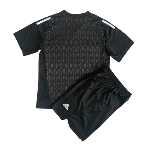 Maillot de foot Manchester United Gardien de but Troisième enfant 2023-24 Manches Courte (+ pantalon court)